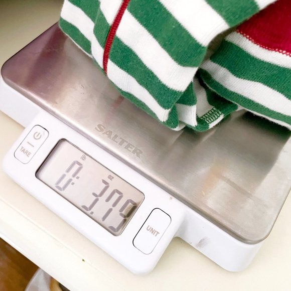 Hanna Andersson Green Striped Sleeper Pajamas, Size 0-6 Months - Picture 5 of 5